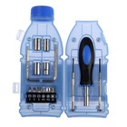 Набор инструментов ТУНДРА, подарочный пластиковый кейс «Бутылка», 15 предметов - Фото 4