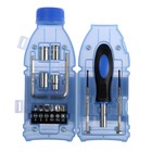 Набор инструментов ТУНДРА, подарочный пластиковый кейс "Бутылка", 15 предметов - Фото 3