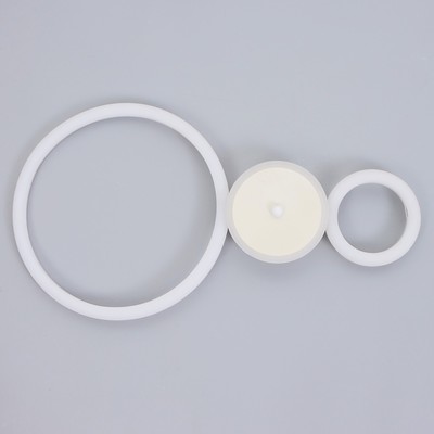 Люстра с ПДУ 2031/2 LED 66 Вт белый 55×28×4.5 см BayerLux