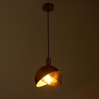 Светильник BayerLux 1758/1GD E14 40 Вт черно-золотой 20×20×24 см - фото 42615405