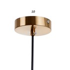 Светильник BayerLux 1758/1GD E14 40 Вт черно-золотой 20×20×24 см - фото 42615408