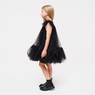 Платье детское нарядное с пышной юбкой KAFTAN, рост 98-104, чёрный - Фото 2