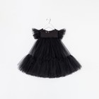 Платье детское нарядное с пышной юбкой KAFTAN, рост 98-104, чёрный - Фото 6