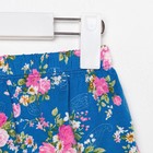 Пижама женская (майка, шорты) цвет индиго, размер 54 - Фото 11