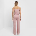 Пижама женская (майка, брюки) цвет пудра, размер 50 7485443