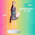 Кукла-модель шарнирная «Алла» в платье, с аксессуарами, МИКС - фото 26854882