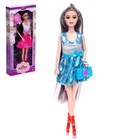 Кукла-модель шарнирная «Анастасия» в платье, с аксессуарами, МИКС - фото 9490349