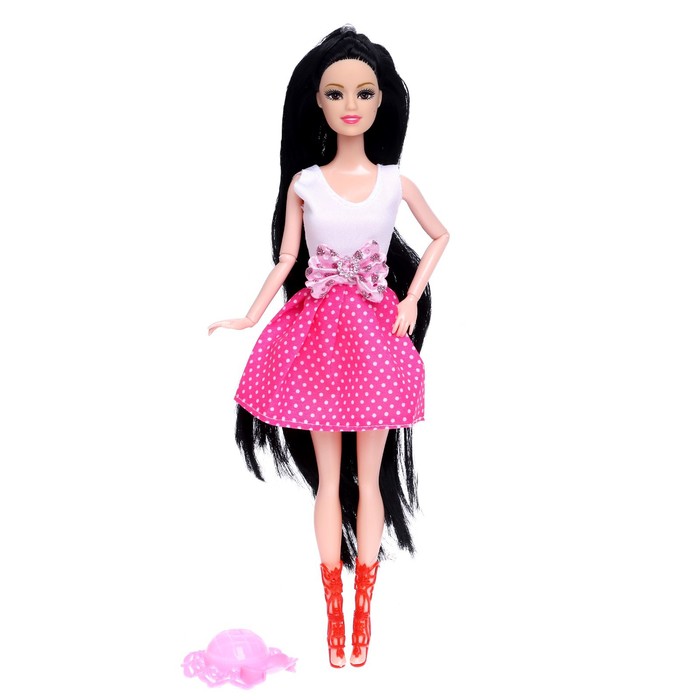 Кукла-модель шарнирная «Анастасия» в платье, с аксессуарами, МИКС 52185