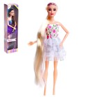 Кукла-модель шарнирная «Оля» в платье, МИКС - фото 2675069