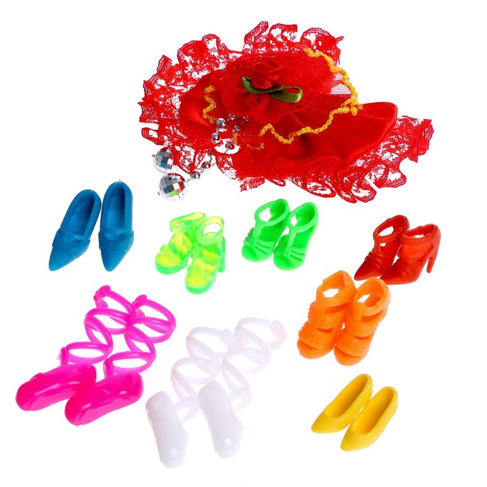 Кукла-модель шарнирная «Тина» в платье, с аксессуарами, МИКС 52192