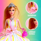 Кукла-модель шарнирная «Лиза» в платье, с аксессуарами, МИКС - фото 24711627