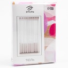 Тюль "Этель"Калейдоскоп (розовый) б/ утяжелителя, ширина 280 см, высота 270 см - Фото 5