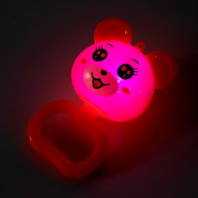 Ёжка «Мишка» световой, цвета МИКС