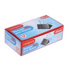 УЦЕНКА Набор зажимов для бумаг, чёрные, 25 мм, 12 штук, в картонной коробке, CALLIGRATA - Фото 2