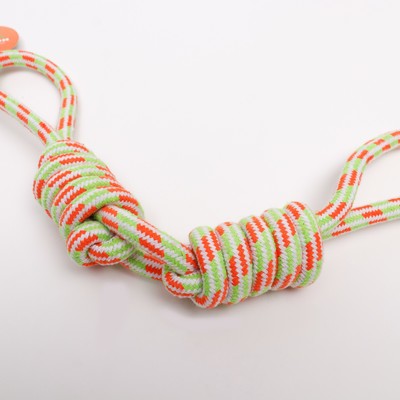 Игрушка тренировочная канатная «Бесконечность», 48 см, до 130 г, микс цветов