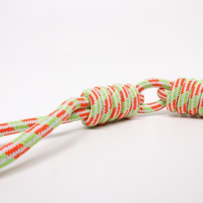 Игрушка тренировочная канатная «Бесконечность», 48 см, до 130 г, микс цветов