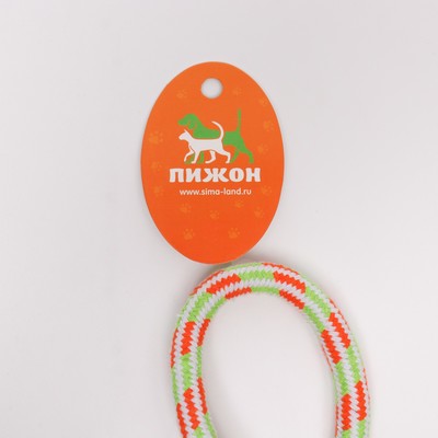Игрушка тренировочная канатная «Бесконечность», 48 см, до 130 г, микс цветов