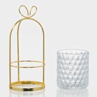 Конфетница «Богема. Бантик», 9.5×20 см, стекло - Фото 2