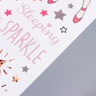 Наклейка пластик интерьерная цветная "Принцесса на месяце" 30х60 см - фото 21431665