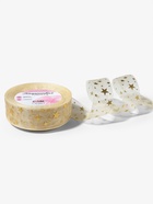 Лента капроновая с тиснением «Звёзды», 25 мм, 23±1 м, бежевая - Фото 2