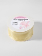 Лента декоративная, капроновая, атласная, 40 мм, 18 ±1 м, жёлтая - Фото 3