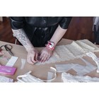 Кружевная эластичная ткань, 220 мм × 2,7 ± 0,5 м, цвет молочный - Фото 2