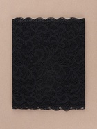 Кружевная эластичная ткань, 215 мм, 2.7±0.5 м, чёрная - Фото 4