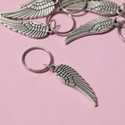 Пирсинг для волос «Крылья», 4.1×1 см, 10 шт., серебристый - Фото 3