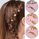 Пирсинг для волос «Крылья», 4.1×1 см, 10 шт., серебристый - Фото 4