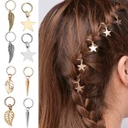 Пирсинг для волос «Крылья», 4.1×1 см, 10 шт., цвет золотистый - Фото 5