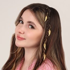 Пирсинг для волос «Крылья», 4.1×1 см, 10 шт., цвет золотистый - Фото 7