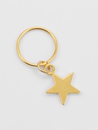 Пирсинг для волос «Звезда», 2.8×1.3 см, 10 шт., цвет золотистый - Фото 2