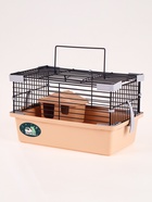 Клетка-мини для грызунов «Пижон» №1, 27×15×13 см, укомплектованная, бежевая - Фото 5