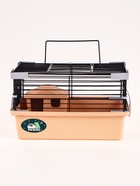 Клетка-мини для грызунов «Пижон» №1, 27×15×13 см, укомплектованная, бежевая - Фото 6