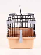 Клетка-мини для грызунов «Пижон» №1, 27×15×13 см, укомплектованная, бежевая - Фото 7