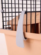 Клетка-мини для грызунов «Пижон» №1, 27×15×13 см, укомплектованная, бежевая - Фото 9