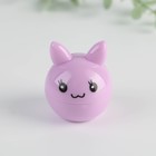 Блеск детский для губ «Мяу», фиолетовый котик, аромат виноград - Фото 3