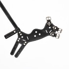 Намордник из прессованной кожи регулируемый, №1, ДН 4.5 см, ОМ 13-20 см, чёрный - Фото 8