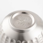 Миска из нержавеющей стали Arch с двойными стенками, 300 мл, 11,5×6 см, 304 сталь 7355644