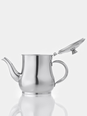 Заварочный чайник «Султан», 600 мл, 201 нержавеющая сталь, хромированный