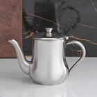 Чайник заварочный из нержавеющей стали «Султан», 0,9 л, 201 сталь, цвет хромированный - фото 4641114