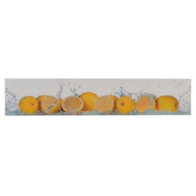 Кухонный фартук "Лимоны" (фотопечать) 3000х600 мм