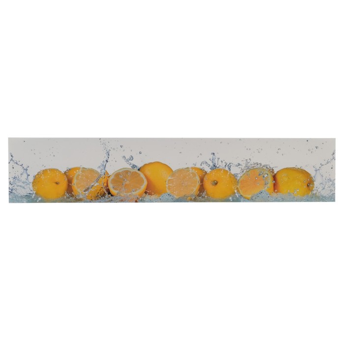 Кухонный фартук "Лимоны" (фотопечать) 3000х600 мм - Фото 1