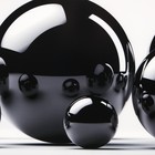Кухонный фартук "Черные шары" (фотопечать) 3000х600 мм - Фото 2