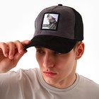 Кепка мужская с сеткой DIGNITY, чёрная, р-р 56 6852832 - фото 12345446