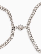 Браслеты парные «Неразлучники» на магните, цвет серебро L=17 - Фото 2