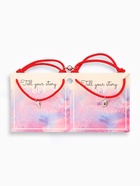 Браслеты парные «Неразлучники» на магнитах, замок с ключиком, красные, d=7 см - Фото 9