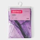 Штора для ванной Доляна «Магические цветы», 180×180 см - Фото 6