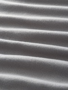 Плед флисовый «Экономь и Я», 150×180 см, плотность 160 г/м², светло-серый - Фото 5