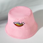 Панама для девочки "Радуга" MINAKU цвет розовый, р-р 50-52 - фото 24893043